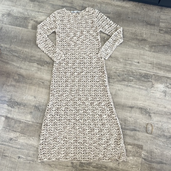 Zara Beige Maxi Dress - Picture 10 of 10